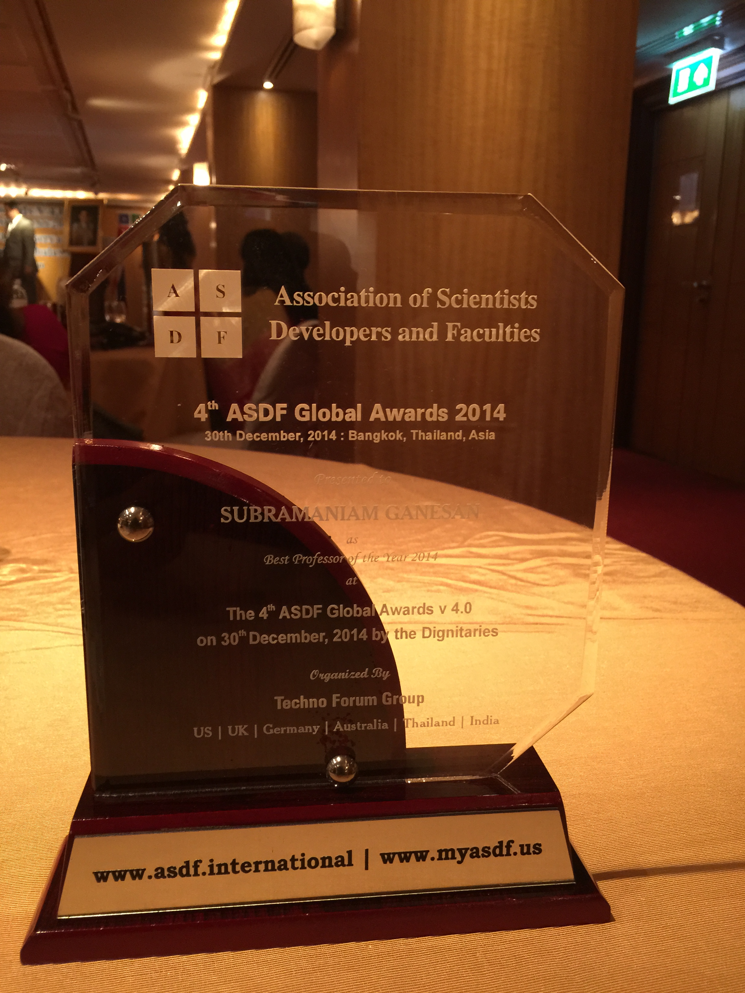 ASDF Award